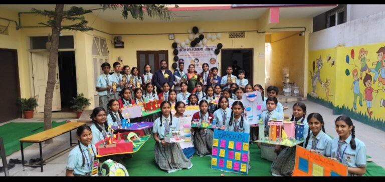 బెతాని అకాడమీలో ఘనంగా నేషనల్ మ్యాథమెటిక్స్ డేవిద్యార్థుల మోడల్స్, ప్రాజెక్టులతో ఆకట్టుకున్న వేడుకలు….