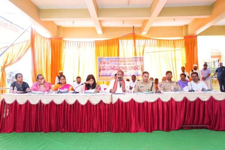 రాజన్న మహాశివరాత్రి జాతర ఏర్పాట్లపై ముందస్తు కసరత్తు​ప్రభుత్వ విప్ ఆది శ్రీనివాస్ అధ్యక్షతన ఘనంగా శివరాత్రి జాతర సన్నాహక సమావేశం….​