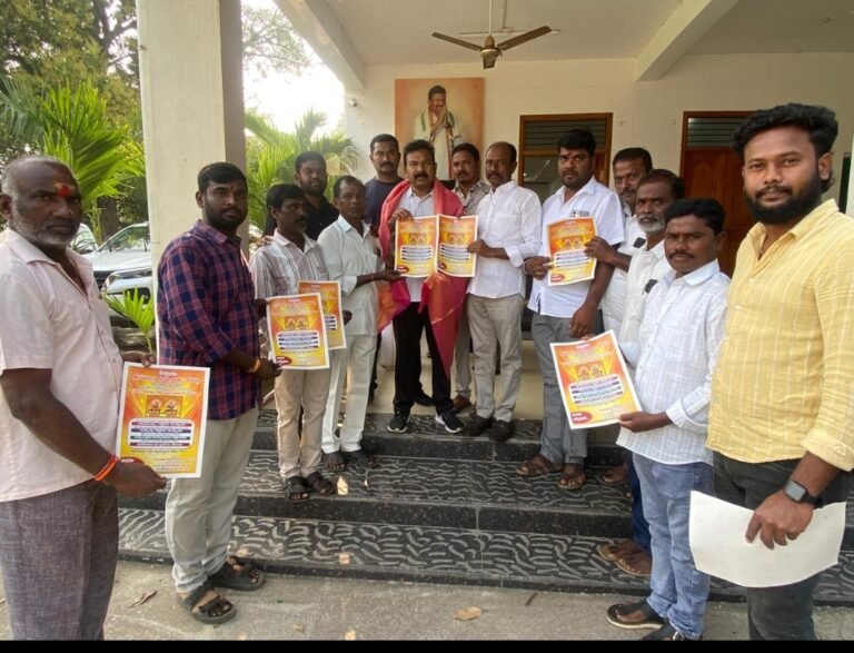 సమ్మక్క – సారలమ్మ జాతర పోస్టర్ నీ ఆవిష్కరించిన ఎమ్మెల్యే కవ్వంపల్లి సత్యనారాయణ ….